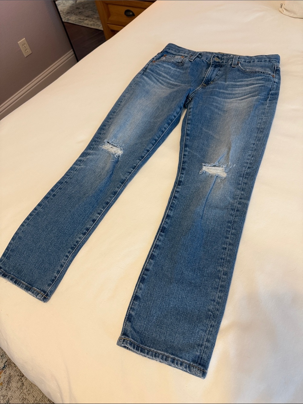 AG Denim The Ex-Boyfriend Slim Jeans - size 26
